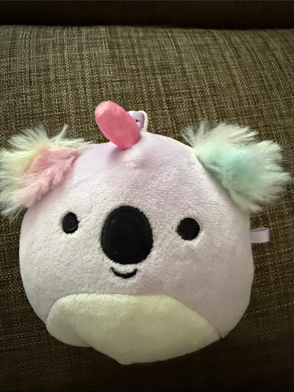 🔥 5/$25 - Plush Pink Koala Kids Accessory Bag Clip